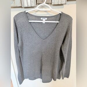 Old Navy Heather Gray Knit Cardigan Sweater